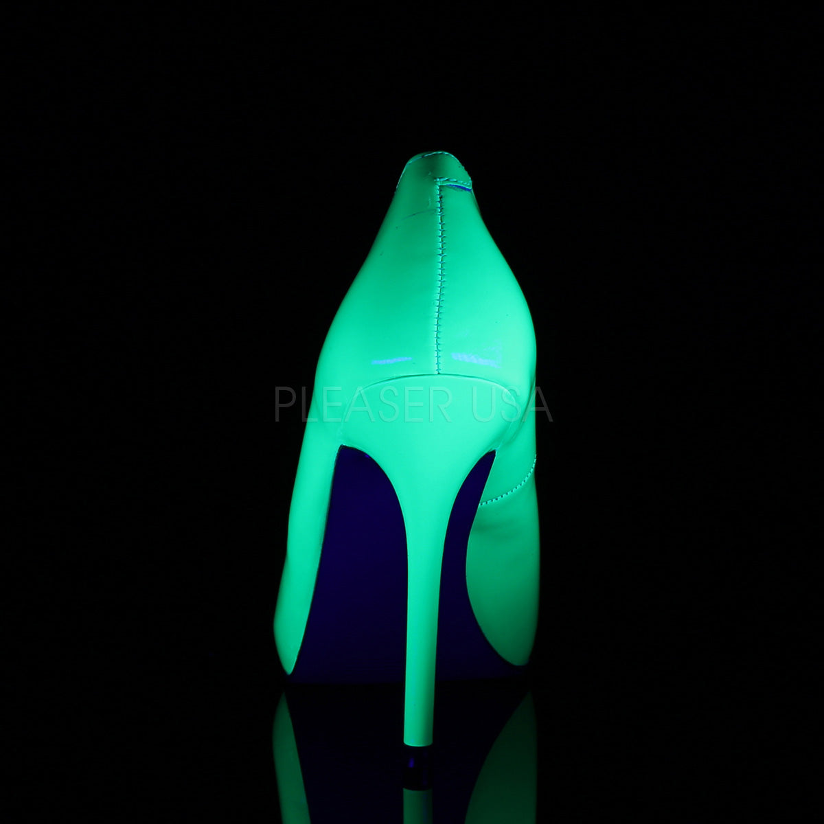 Neon Green Classic Stilettos Amuse-20