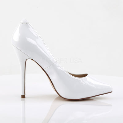 White Classic Stilettos Amuse-20