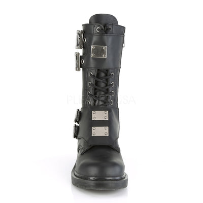 Mid Calf Combat Boots Bolt-345 (Unisex)