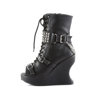 Peep Toe Punk Boots