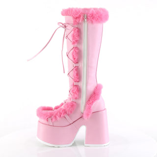 Winter is Coming Baby Pink Fury Boots