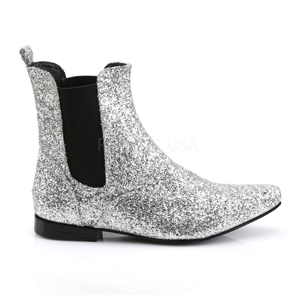 Rock Star Glitter Boots Funtasma Chelsea 58-G OtherWorld Shoes
