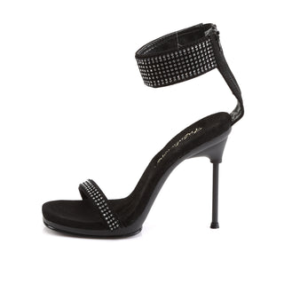 Chic-40 Black My Little Princess Sandals