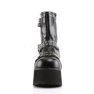 Chained My Skulls Platform Boots