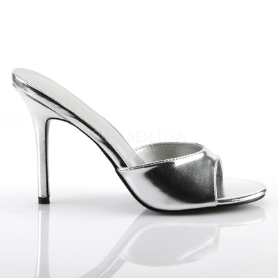 Classique Silver Sexy Slides