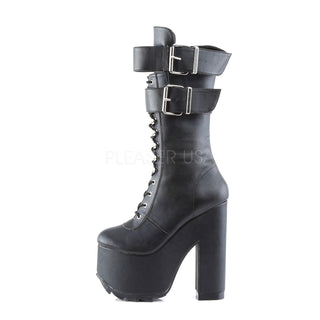 Ridged Platform Punk Boots