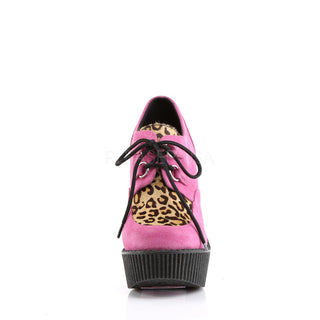 Wedge Heel Leopar Print Creepers