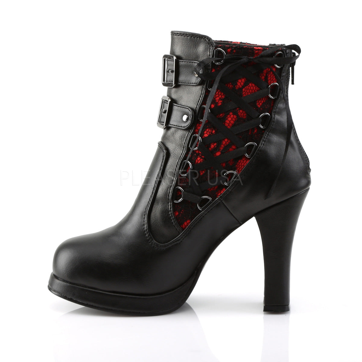 Corset Ankle Boots