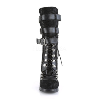 open calf victorian boots