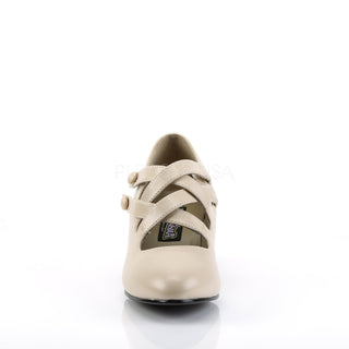 Victorian Granny Shoes Cream