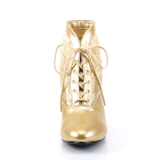 Little Gold Victorian Boots
