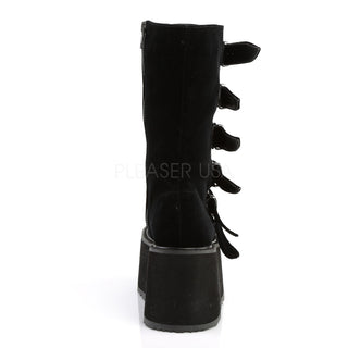 Damned-225 Velvet Platform Boots