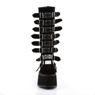 Damned of the Night Boots Velvet