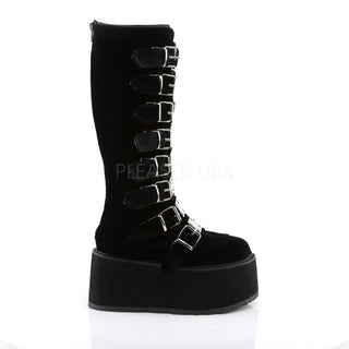Damned of the Night Boots Velvet