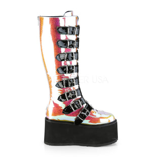 Damned of the Night Boots Pink