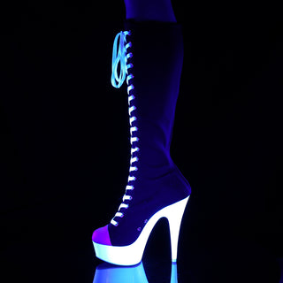 Chaos Queen Knee High Sneaker Boots