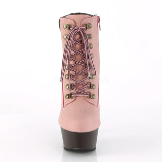 Warm Me Up Pink Nubuck Booties