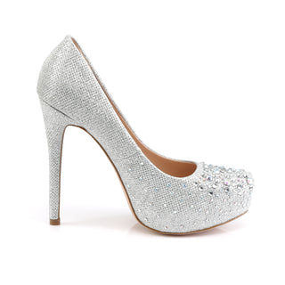 Destiny-06R Cinderella Rhinestone Pumps