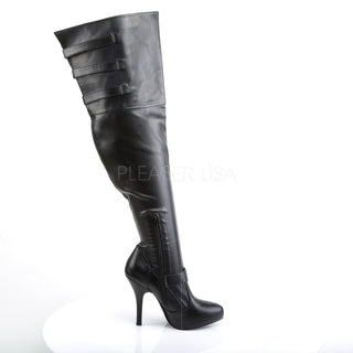 wide calf thigh high boots