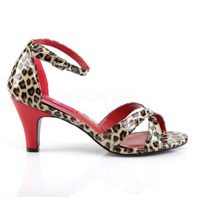 Divine Ankle Strap Cheetah Sandals