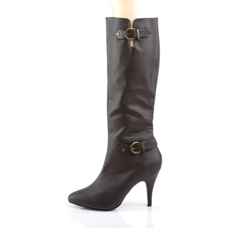 Buckled Brown Knee High Brown Boots