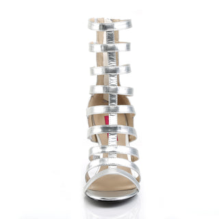 Gladiator Ankle Silver Boots