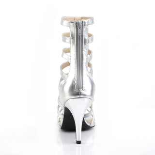 Gladiator Ankle Silver Boots