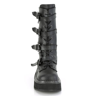 Emily-322 Black Bat Girl Platform Boots