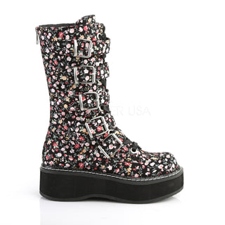My Cute Flowers Mid Calf Boots