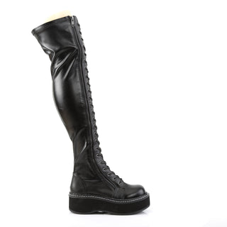 punk thigh high boots