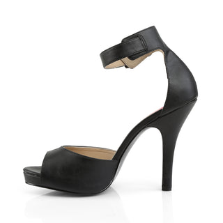 Eve Closed Back Sandals Black PU