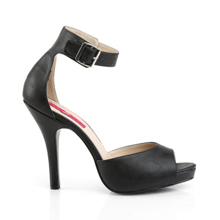 Eve Closed Back Sandals Black PU