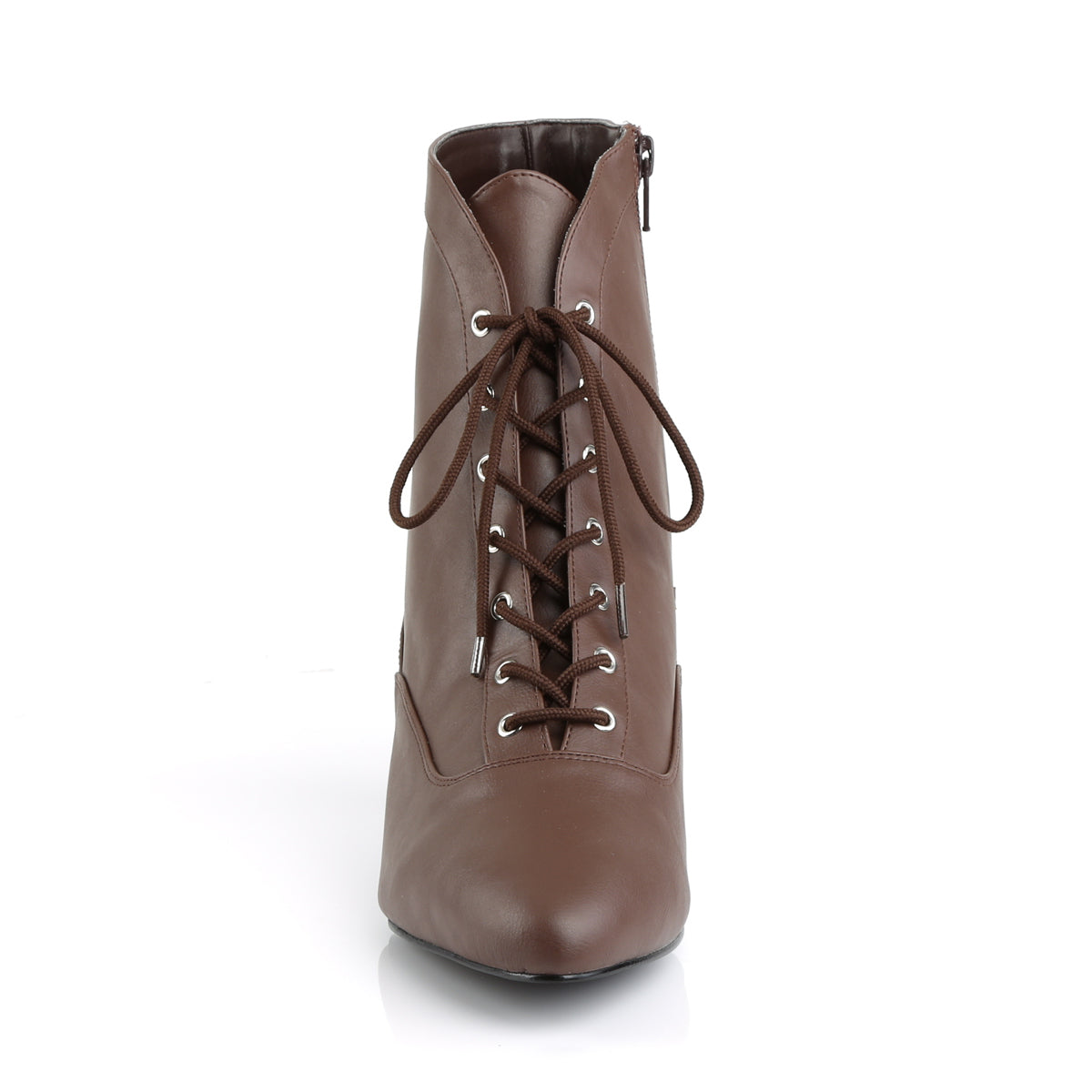 Large Size Victorian Boots Brown