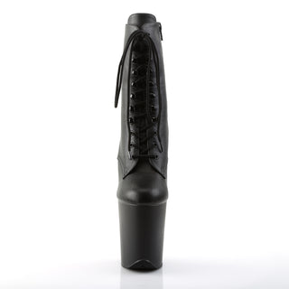 Flamingo-1020 Black Matte Ankle Boots