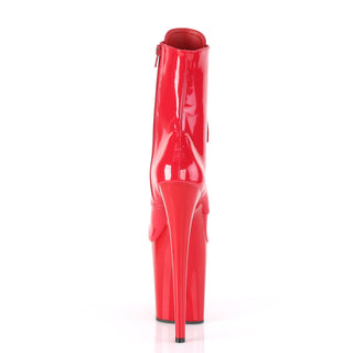 Flamingo-1020 Red Ankle Boots