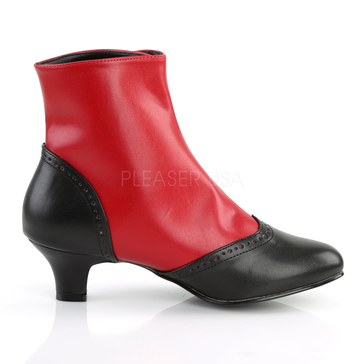 Victorian Flora Red Boots