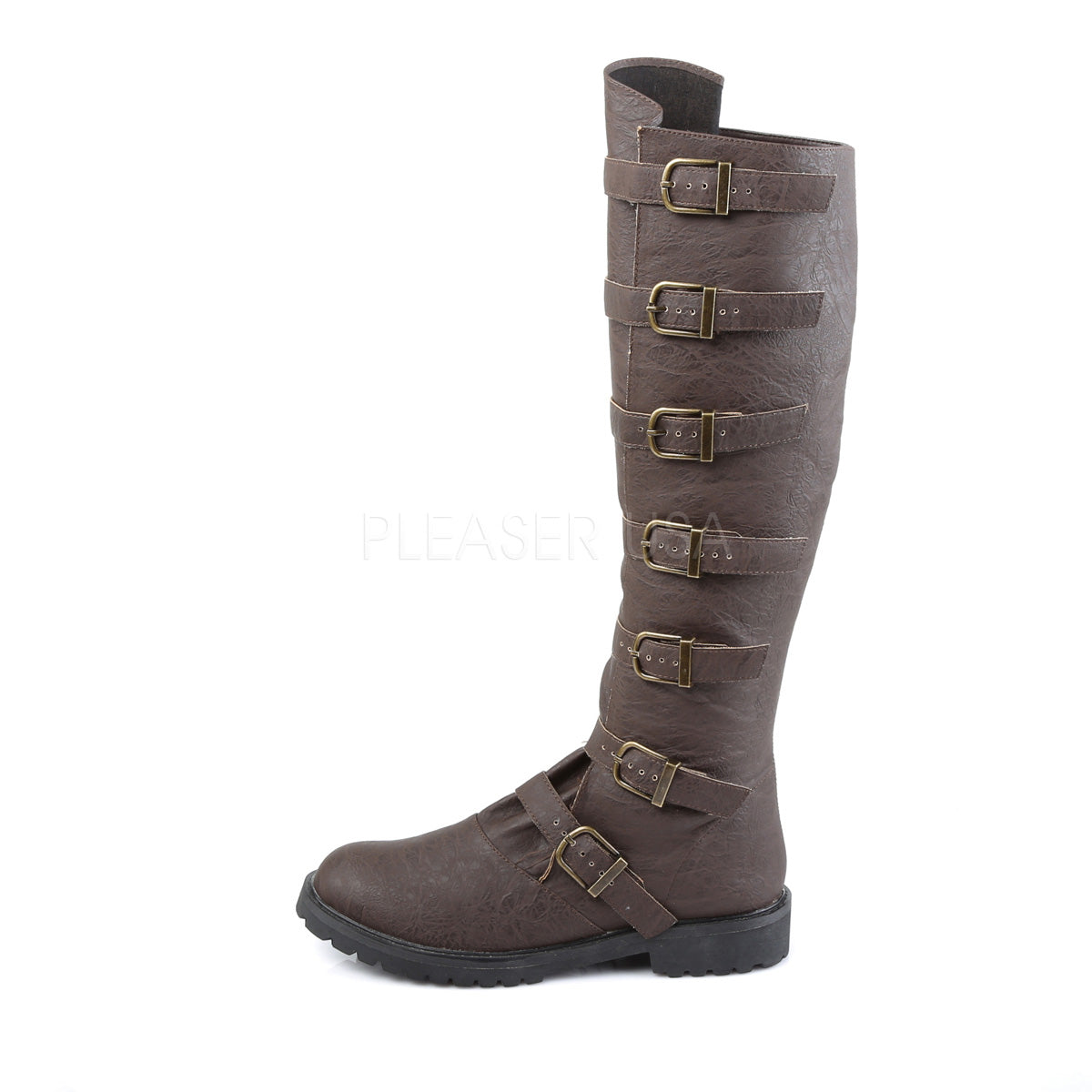 Post Apocalyptic Boots Brown