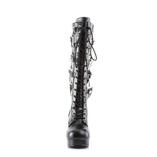 Bondage Straps Gothic Boots
