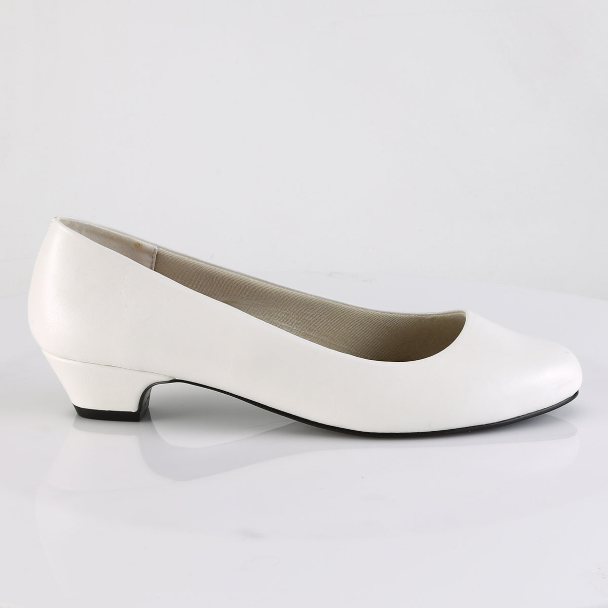 Diamond Low heels (Nude / Lambskin) - Minimalist