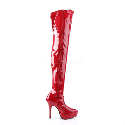 red mistress boots