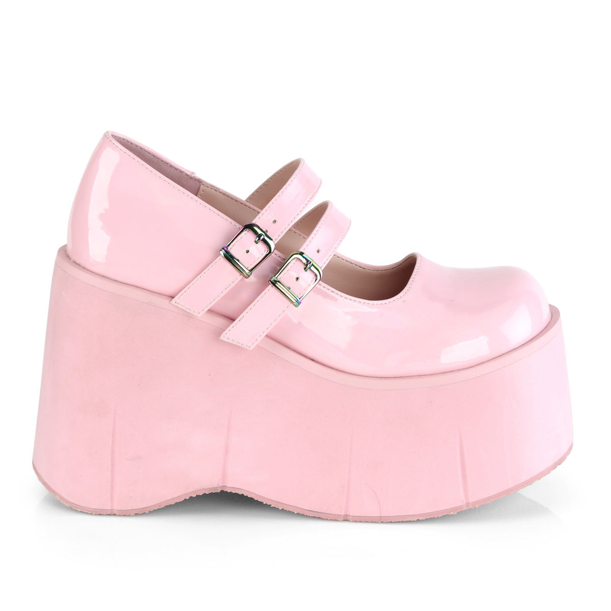 Mary Jane Style Baby Pink Platform Shoes
