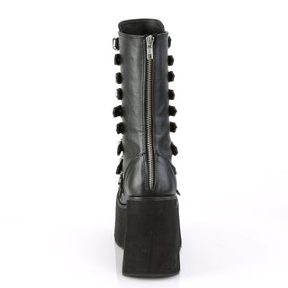 Too Many Buckles Platform Boots