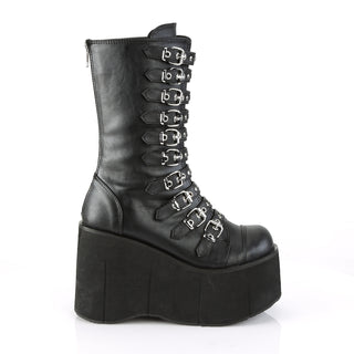 Too Many Buckles Platform Boots