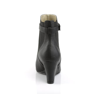 Kimberly-102 Wedge Heel Ankle Boots (Size 9-16)