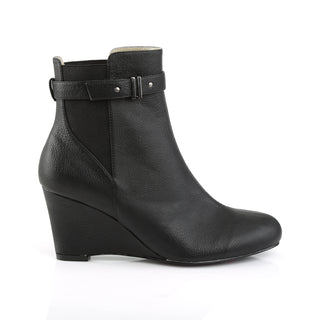 Kimberley-102 Wedge Heel Ankle Boots