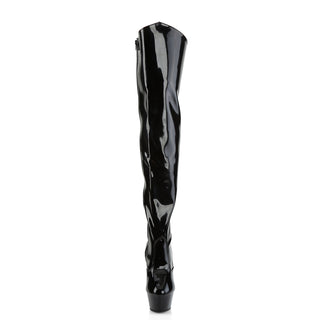 Kiss-3010 Stiletto Heel Thigh High Boots