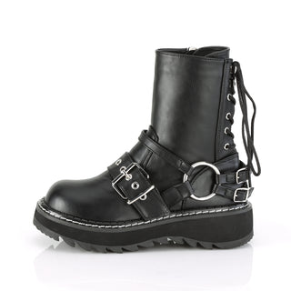 Lilith O-Ring Ankle Platform Boots