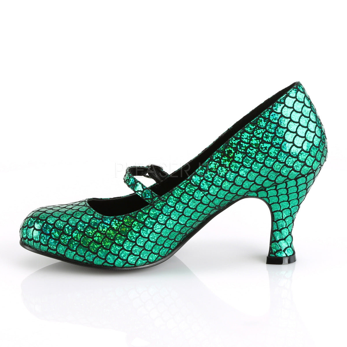 Green Mermaid Heels