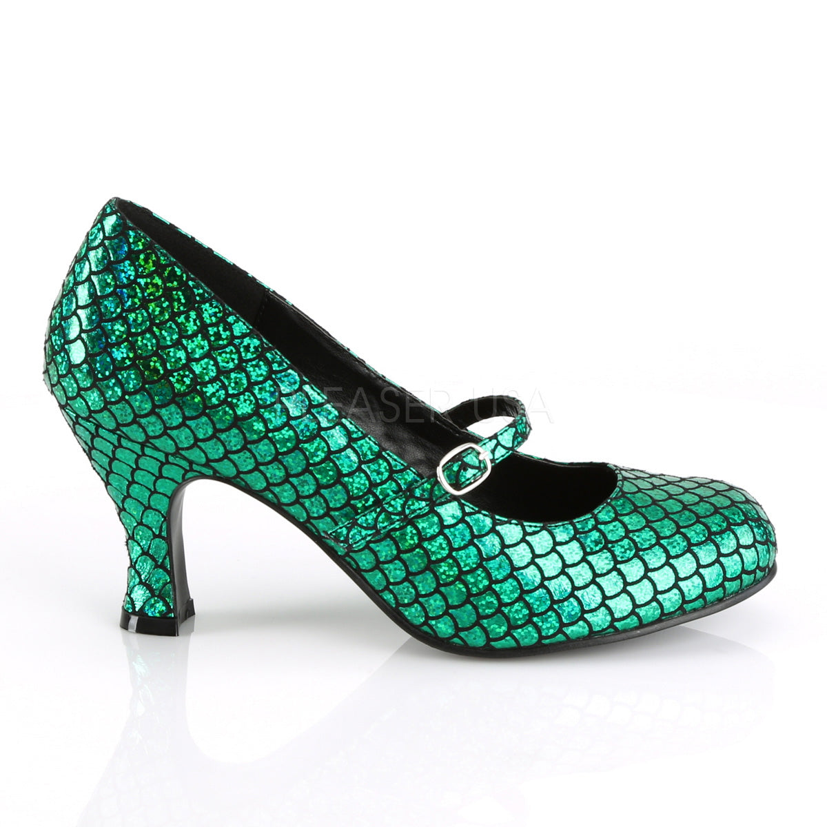 Green Mermaid Heels