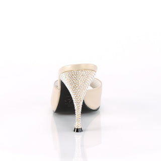 Marilyn Monroe Rhinestones Sandals Champagne